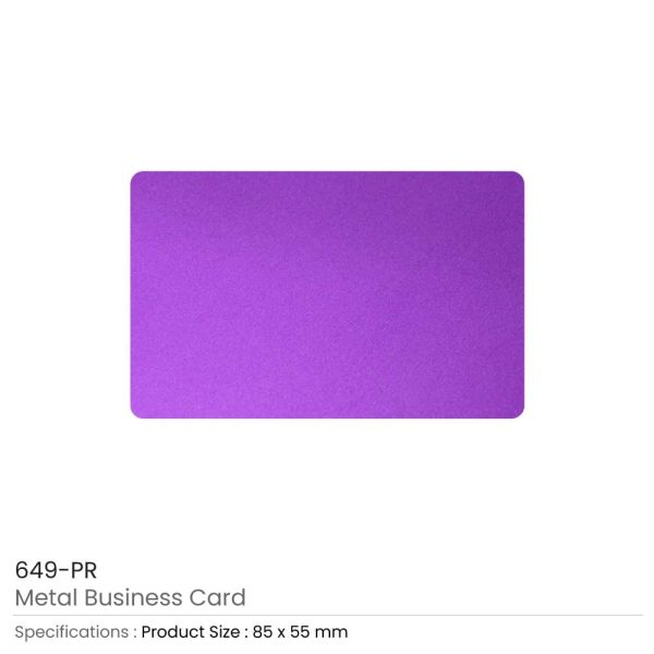 Metal Promotional Business Cards