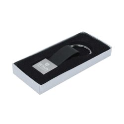 Metal Branded Keychains with Strap