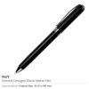 Dorniel Designs Metal Pens Matte Black