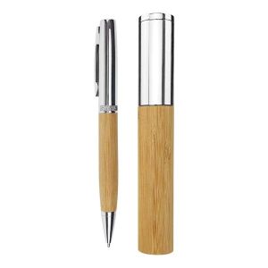 Metal-and-Bamboo-Pens-PN61-BM-Main-600x600-1.jpg Metal and Bamboo Pens with Tube Box