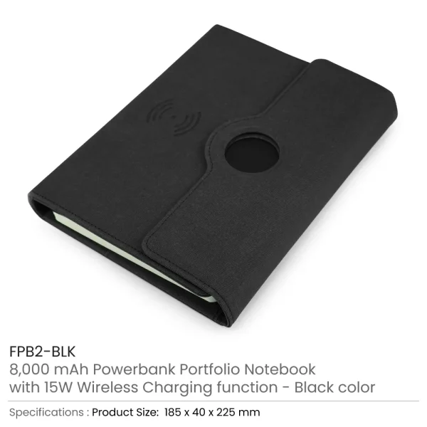 Powerbank Portfolio Notebook