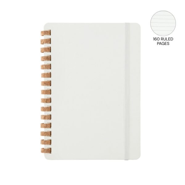 NBEN-5386-CORDOBA-eco-neutral-Cork-Spiral-Notebook-Ivoryunique0470141 CORDOBA - eco-neutral Cork Spiral Notebook - Ivory
