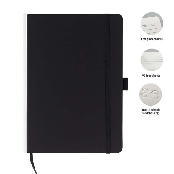 NBGL-5236-JURSI-Giftology-A5-PU-Notebook-with-Pen-Loop-Blackunique74c67ff JURSI - Giftology A5 PU Notebook with Pen Loop - Black