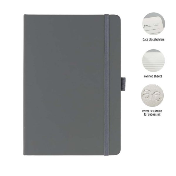 NBGL-5244-JURSI-Giftology-A5-PU-Notebook-with-Pen-Loop-Greyunique88863b5 JURSI - Giftology A5 PU Notebook with Pen Loop - Grey