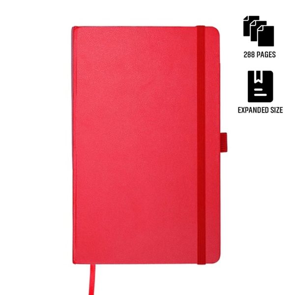 NBSN-5324-BARON-Santhome-Expanded-A5-Hard-Cover-Notebook-Redunique00def47 BARON - Santhome Expanded A5 Hard Cover Notebook - Red