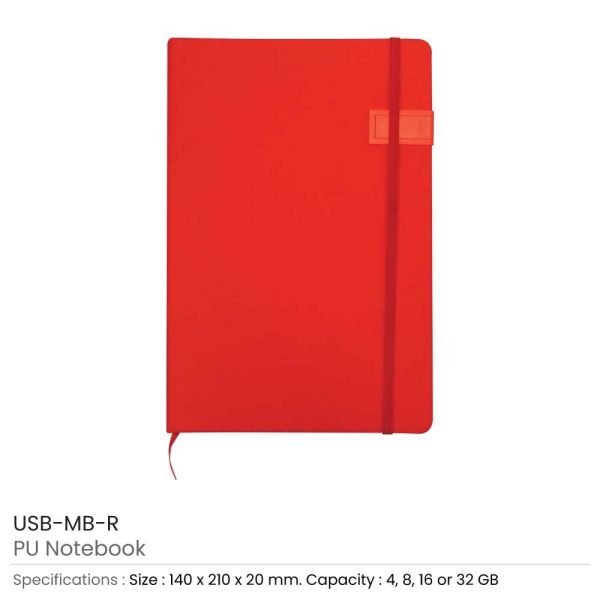 Customized Notebooks with USB Flash