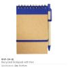 Notepads-with-Pen-RNP-04-BL-600x600-1.jpg Branded Recycled Notepad with Pen