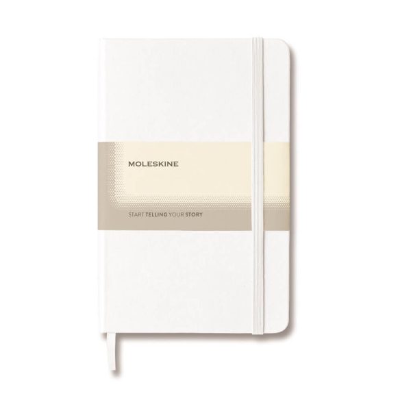 OWMOL-307-Moleskine-Classic-Large-Ruled-Hard-Cover-Notebook-Whiteuniquebd98c54 Moleskine Classic Large Ruled Hard Cover Notebook - White
