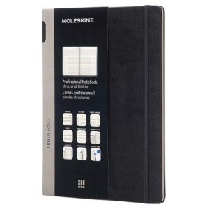 Moleskine Professional Notebooks - L Size Black
