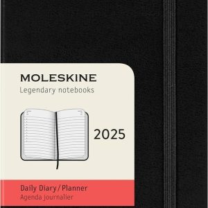 Moleskine 2025 Daily 12M Planner - Soft Cover - Large