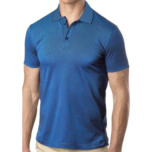 Orca-Azure-Blue-Small-ORCA-SANTHOME-Mercerized-Polo-Shirt-Small ORCA - SANTHOME Mercerized Polo Shirt