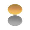 Oval Flat Metal Badges