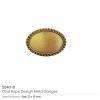 Oval Rope Design Logo Badges