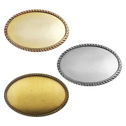 Oval Rope Design Logo Badges