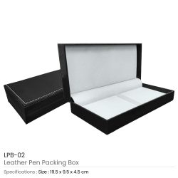 PU-Leather-Pen-Box-LPB-02-Details-250x250-1.jpg Leather Gift Pen Packaging Box