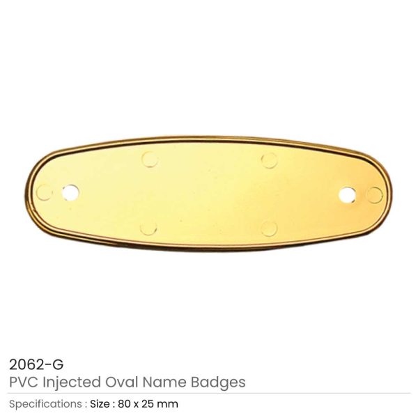 PVC Injected Printed Name Badges
