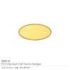 PVC Injected Oval Badges