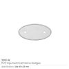 PVC Injected Oval Badges
