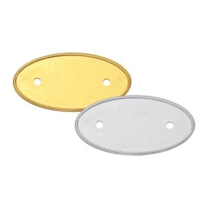 Oval Logo Badges