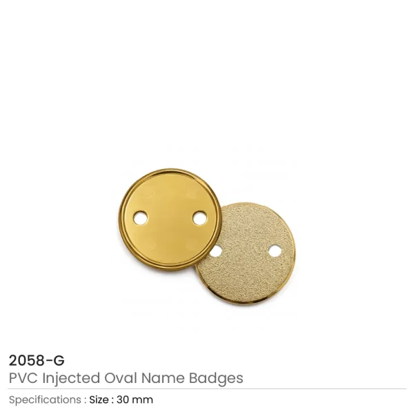 PVC Injected Logo Badges
