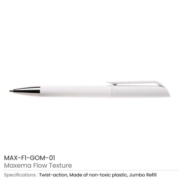 Maxema Flow Texture Personalized Plastic Pens