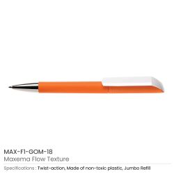 Maxema Flow Texture Personalized Plastic Pens