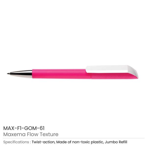 Maxema Flow Texture Personalized Plastic Pens