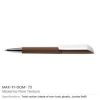 Maxema Flow Texture Personalized Plastic Pens
