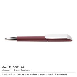 Maxema Flow Texture Personalized Plastic Pens