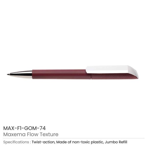 Maxema Flow Texture Personalized Plastic Pens