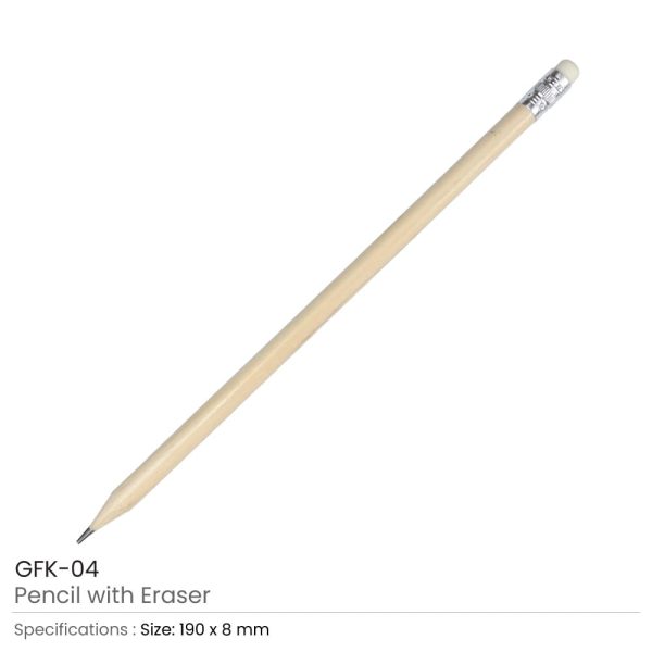 Stationery Distributors in UAE | Pencil with Eraser