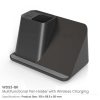 Desktop Pen Holder with 5W Wireless Charger