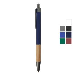 Pens-with-Bamboo-Grip-PN46-Blank-250x250-1.jpg Push Button Ballpoint Pens with Bamboo Grip