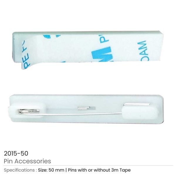 Pins with 3M Adhesive Tape