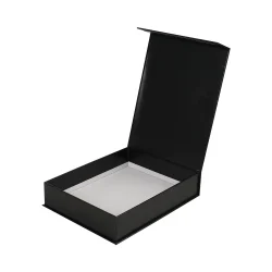 Plain-Gift-Packaging-Box-GB-A5-BLK-Open-View-250x250-1.webp Plain Gift Packaging Box A5 Size with Magnetic Flap