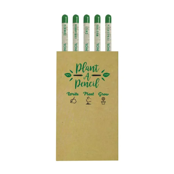 Plantable A Pencils Set