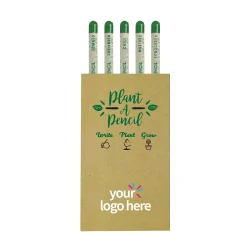 Plantable A Pencils Set