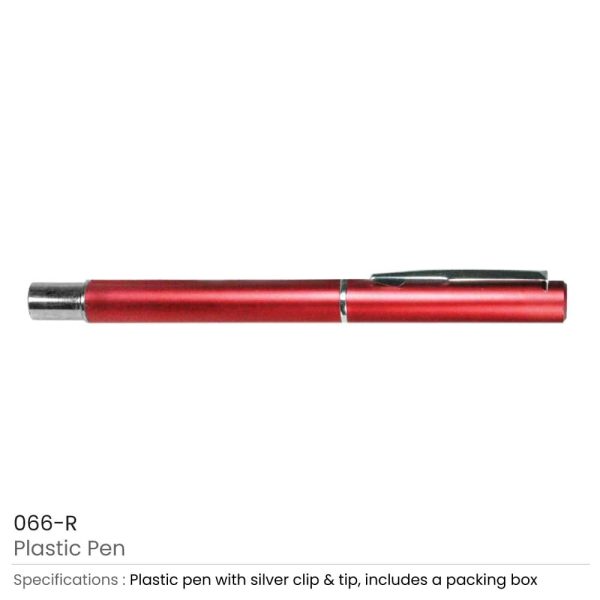 Plastic-Pen-066-R-600x600-1.jpg Promotional Plastic Customized pens with the Name