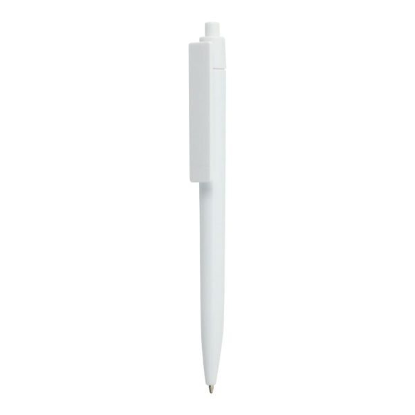 Plastic-Pen-White-PPN103-WHT-Main-600x600-1.jpg Plastic Pens White Color, Push Button, Wide Clip for Logo