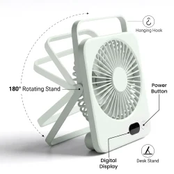 Rechargeable Table-Top Fan