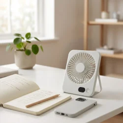 Rechargeable Table-Top Fan