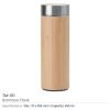 Stainless Steel Water Bottles and Bamboo Flask