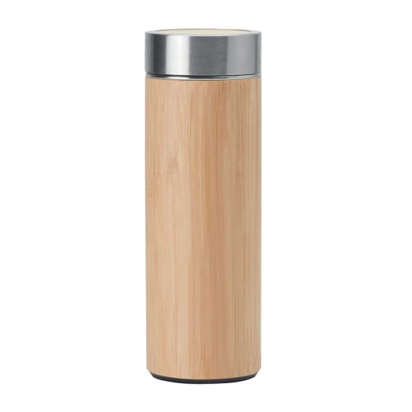 Stainless Steel Water Bottles and Bamboo Flask