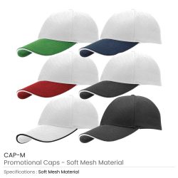 Promotional-Caps-CAP-M-01-250x250-1.jpg Promotional Caps Soft Mesh Material