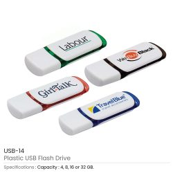 Promotional Plastic USB | Imprint Flash Drives