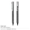 RPET Metal Ball Pens, Twist Action Mechanism, Blue Ink