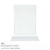 Rectangular Personalized Crystals