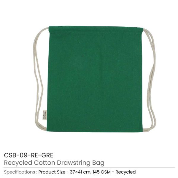 Recycled-Cotton-Drawstring-Bags-Green-CSB-09-RE-GRE-600x600-1.jpg Recycled Cotton Drawstring Bags