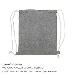 Recycled-Cotton-Drawstring-Bags-Grey-CSB-09-RE-GRY-250x250-1.jpg Recycled Cotton Drawstring Bags