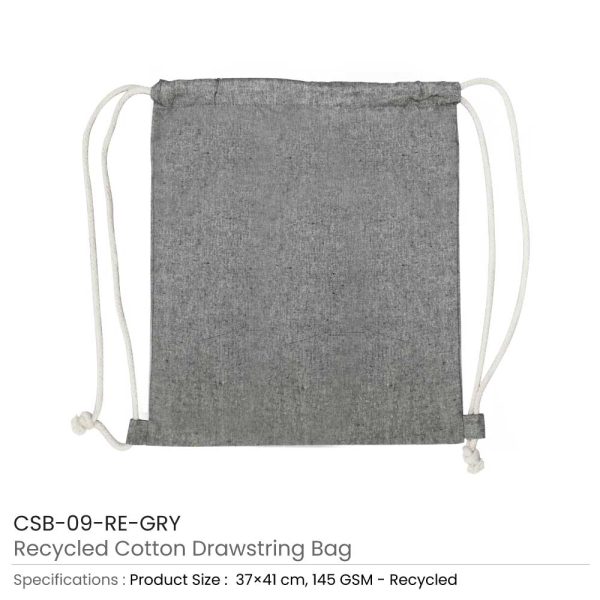 Recycled-Cotton-Drawstring-Bags-Grey-CSB-09-RE-GRY-600x600-1.jpg Recycled Cotton Drawstring Bags